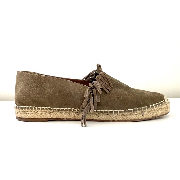 CHLOE SUEDE FRINGED ESPADRILLES - Picture 4 of 8